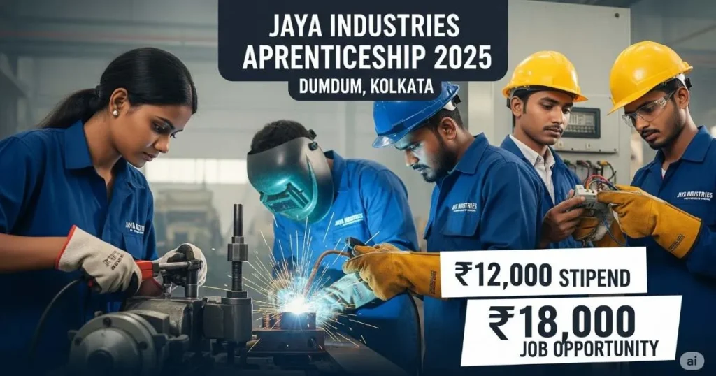 jaya Industries jobs in kolkata